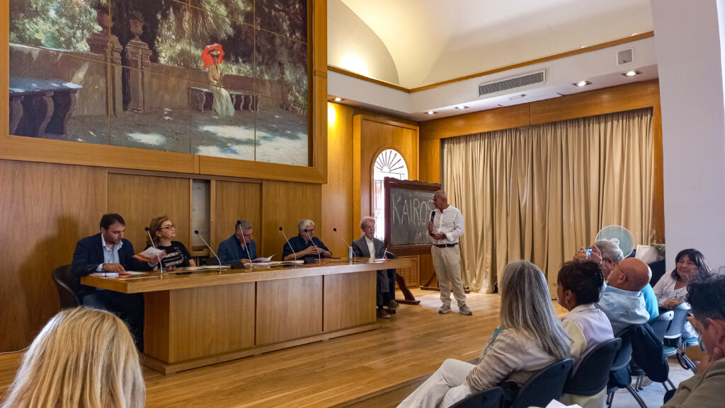 conferenza stampa villaggio letterario 2024