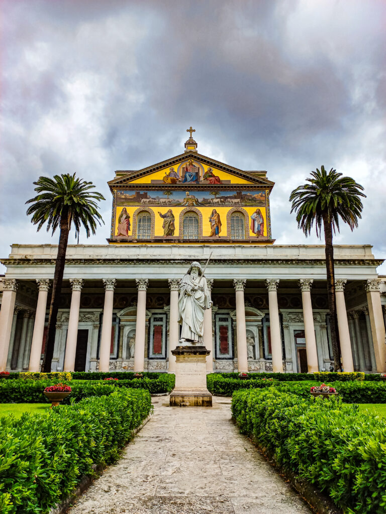 basilica di san paolo fuori le mura facciata