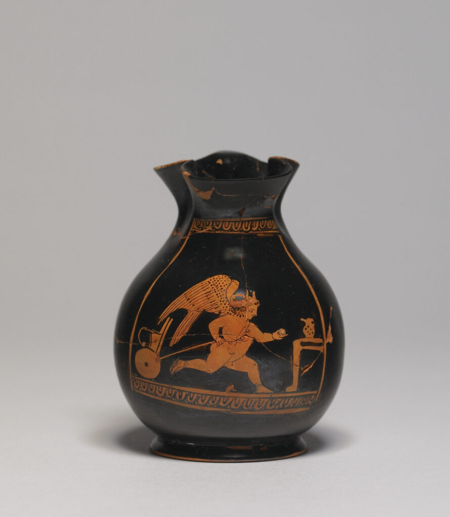 Un Chous, boccale usato per le gare di bevuta durante le Antesterie ateniesi, Walters Art Museum
le origini del carnevale